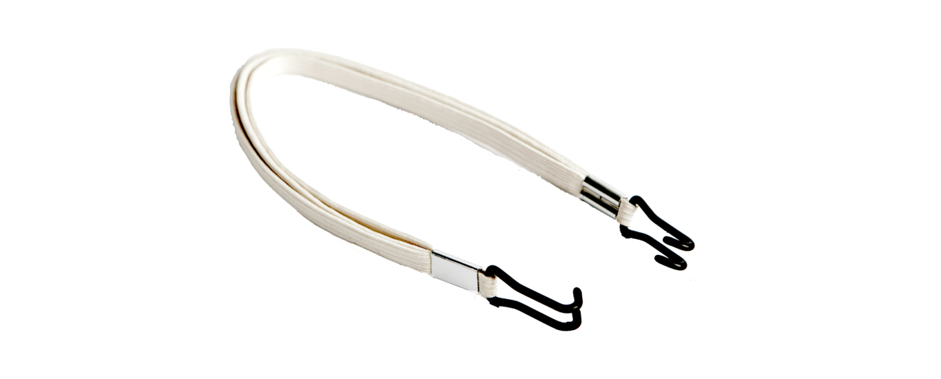 Carrier strap white